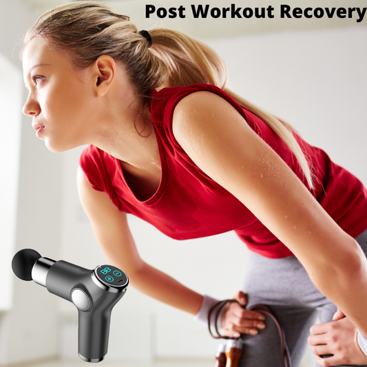 Portable 32-Speed Compact Massage Gun Deep Percussion Muscle Massager