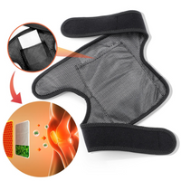Rechargeable Heated Knee Wrap with Vibration – Adjustable Fit