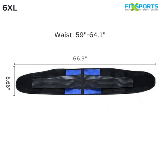 Orthopedic Lumbar Support Belt – Adjustable Lower Back Support (Small–6XL) Unisex