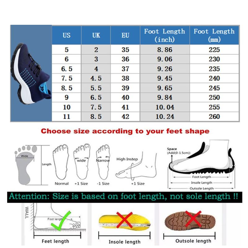 Women's Breathable Slip-On Non-Slip Running Shoes