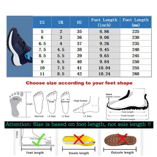 Women's Breathable Slip-On Non-Slip Running Shoes