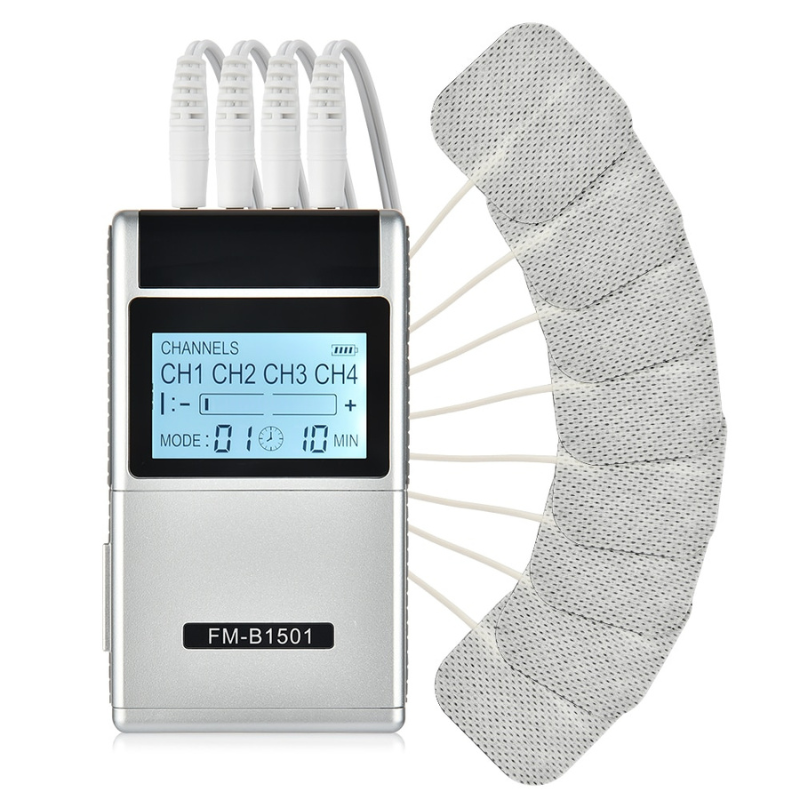 EMS Muscle Stimulator | 15 Mode 4 Channel 20 Intensity Levels