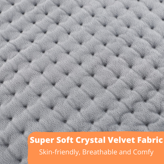 Electric Heating Pad 12" x 24" with Adjustable Temperature Control
