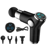 Portable 32-Speed Compact Massage Gun Deep Percussion Muscle Massager
