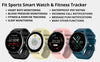 Smart Watch Touch Screen Monitors Health Stats and Fitness Activity Waterproof IOS Android