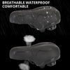 Comfortable Bike Seat High Density Padded Design Breathable And Waterproof