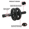 Non-Slip Double Abdominal Wheel Ab Roller With Mat