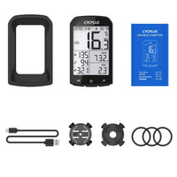 Bike Computer With Heart Rate Sensor 2.9 inch LCD Screen GPS Wireless Odometer Speedometer