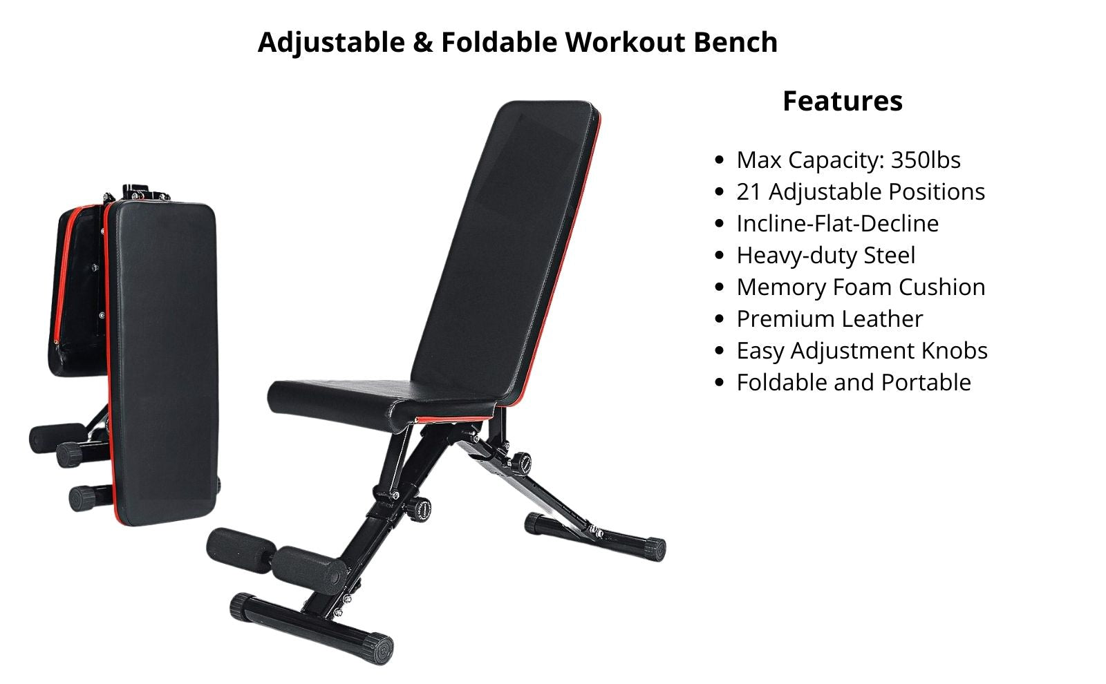 foldable weight benches