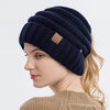 Womens Winter Hat Knitted Beanie Hat Warm Skull Cap Beanie for Women