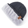 Comfortable Stretchy Beanie Winter Hat With Fur Liner