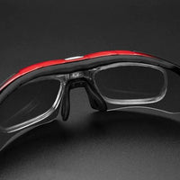 Polarized Sports Prescription Frame Sunglasses with 5 Interchangeable Lenses With UV400 Protection-Bike Accessories-Fit Sports 