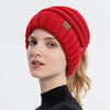 Womens Winter Hat Knitted Beanie Hat Warm Skull Cap Beanie for Women