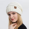 Womens Winter Hat Knitted Beanie Hat Warm Skull Cap Beanie for Women