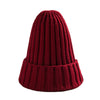 Knitted Winter Hat For Women Soft Stretchy Cotton Blend