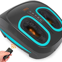 Shiatsu Foot Massager With Infrared Heat and Air Compression