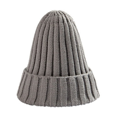 Knitted Winter Hat For Women Soft Stretchy Cotton Blend