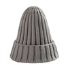 Knitted Winter Hat For Women Soft Stretchy Cotton Blend