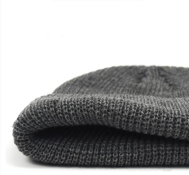 Winter Hat Warm Beanie Casual Short Thread Hip Hop Hat Beanie Wool Knitted Beanie Skull Cap Unisex