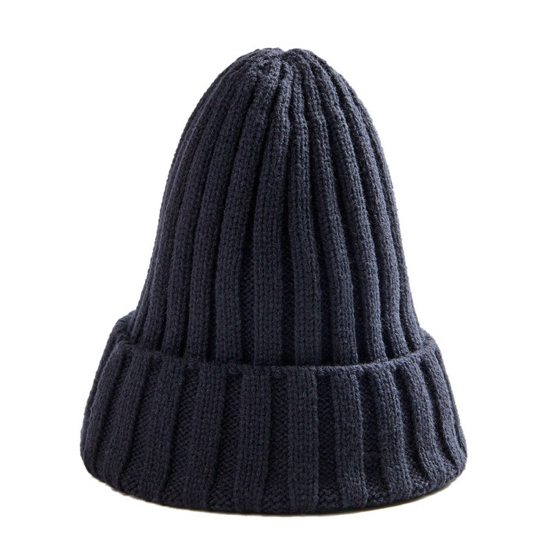 Knitted Winter Hat For Women Soft Stretchy Cotton Blend