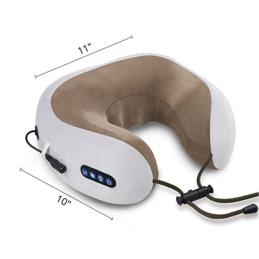 U-Shaped Neck Massage Pillow for Relaxation & Comfort