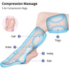 Foot Massager And Leg Massager for Circulation Relaxation with Heating Hand-held Controller 6 Modes 3 Intensities Unisex-Body Support-Fit Sports 