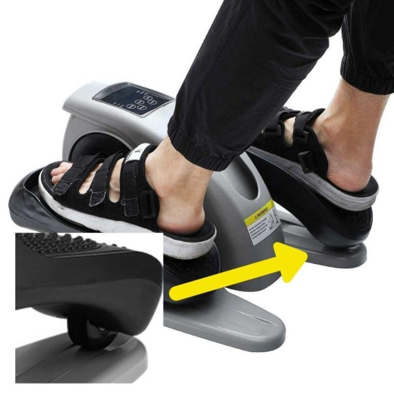 Mini Electric Bike Elliptical Trainer for Passive Leg/Arm Exercise treadmill slim mini walking machine fitness equipment-Cardio & Exercise Equipment-Fit Sports 