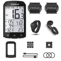 Bike Computer With Heart Rate Sensor 2.9 inch LCD Screen GPS Wireless Odometer Speedometer