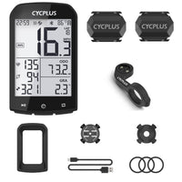 Bike Computer With Heart Rate Sensor 2.9 inch LCD Screen GPS Wireless Odometer Speedometer