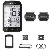 Bike Computer With Heart Rate Sensor 2.9 inch LCD Screen GPS Wireless Odometer Speedometer