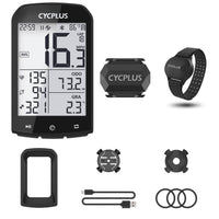 Bike Computer With Heart Rate Sensor 2.9 inch LCD Screen GPS Wireless Odometer Speedometer