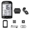 Bike Computer With Heart Rate Sensor 2.9 inch LCD Screen GPS Wireless Odometer Speedometer