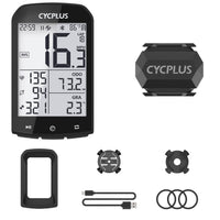 Bike Computer With Heart Rate Sensor 2.9 inch LCD Screen GPS Wireless Odometer Speedometer