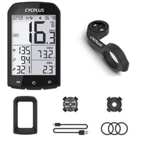 Bike Computer With Heart Rate Sensor 2.9 inch LCD Screen GPS Wireless Odometer Speedometer
