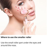 Jade Roller And Gua Sha Face Massage Roller