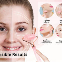 Jade Roller And Gua Sha Face Massage Roller