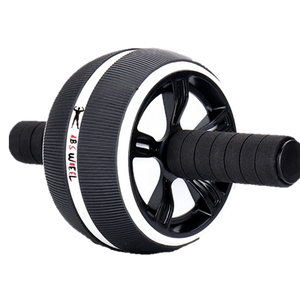 Wheel Ab Roller Great For Total Body Exerciser Abdominal Ab Roller Unisex-Cardio & Exercise Equipment-Fit Sports 