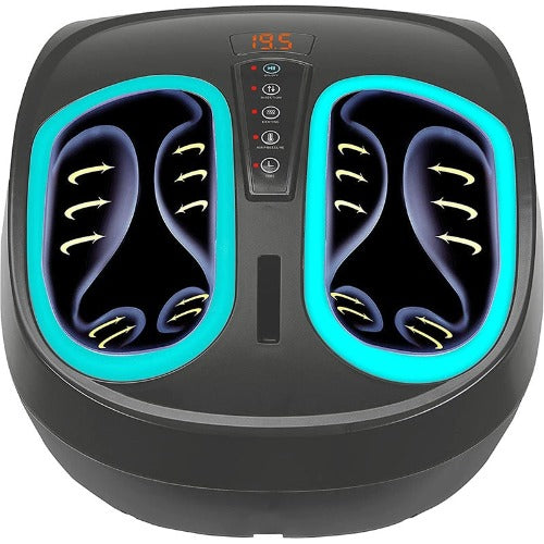 Shiatsu Foot Massager With Infrared Heat and Air Compression
