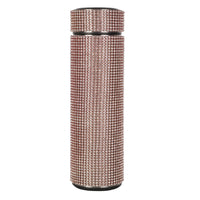 Smart Diamond Thermos Bottle Stainless Steel Water Bottle For Coffee Smoothie