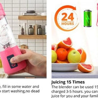 Portable Blender Cordless 6 Blade Powerful Blender 220V / 20000 RPM USB Rechargeable Great For Healthy Smoothies-Blenders & Kitchen Accessories-Fit Sports 