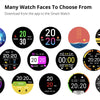 Smart Watch Touch Screen Monitors Health Stats and Fitness Activity Waterproof IOS Android