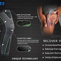 1 Pair Breathable Compression Leg Sleeves
