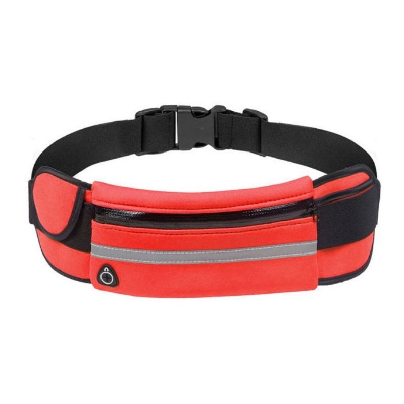 Slim Running Belt Fanny Pack Waist Pack Bag for Hiking Cycling Workouts Jogging Travelling Money Phone Holder for Running