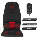 Massage Chair Cushion With Heat for Home, Car & Office