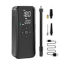 Portable Air Compressor Rechargeable Portable Bicycle Tire Pump 150 PSI Cordless for Car Tires Bicycles Balls LCD Dual Screen