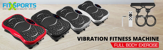 Vibration Fitness Cardio Machine Whole Body Exercise Machine With Remote Control