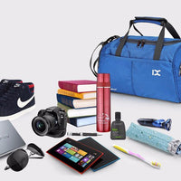 Quality Compact Gym Bag Sports Bag Travel Bag With Cross body Shoulder Strap Shoe Compartment Waterproof Unisex