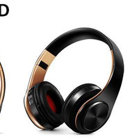 Bluetooth Headphones Wireless Headset with Microphone FM Radio MP3 Player Noise Cancelation Soft Comfortable-Bluetooth Headphones & Accessories-Fit Sports 