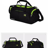 Quality Compact Gym Bag Sports Bag Travel Bag With Cross body Shoulder Strap Shoe Compartment Waterproof Unisex