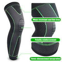 1 Pair Breathable Compression Leg Sleeves